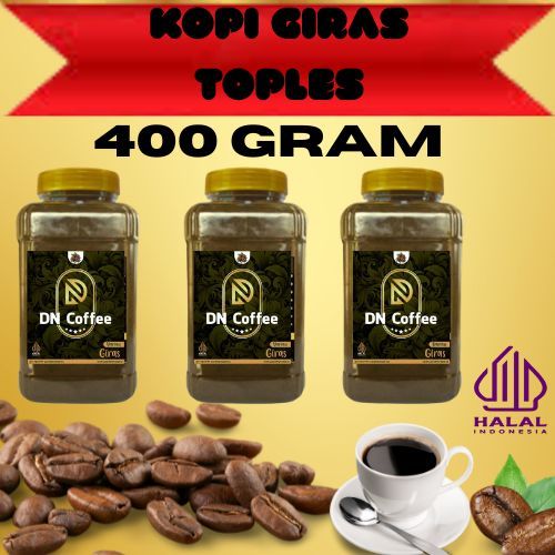 

BUBU KOPI GIRAS KEMASAN TOPLES 400 GRAM