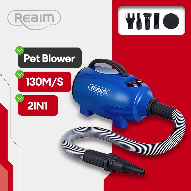 REAIM6PCS PET BLOWER PET DRYER KUCING BLOWER ANJING DRYER BLOWER PENGERING RAMBUT HEWAN PELIHARAAN