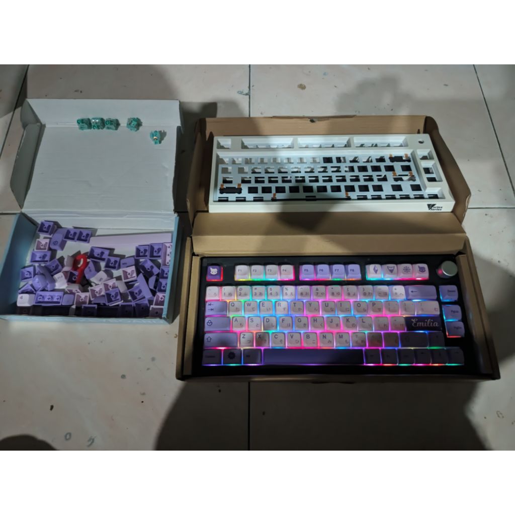 Vortexseries GT 8 Wireless 3 Mode - Full Mod Mechanical Gaming Keyboard