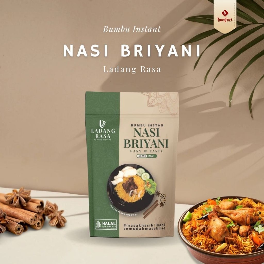 

Bumbu Instan Nasi Briyani by Ladang Rasa Resep Engkong | Arabian Food