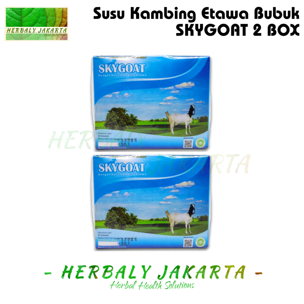 

Paket 2 Box Susu Kambing Etawa Bubuk Rasa Original