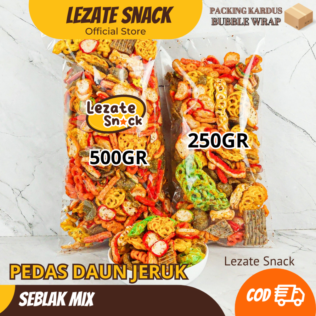 

Kerupuk Seblak Mix Campur 500GR Pedas Kencur Daun Jeruk Kiloan Murah Enak Renyah / Seblak Bantet Mix Seblak Beton Krupuk Rafael Krupuk Jengkol LEZATE SNACK