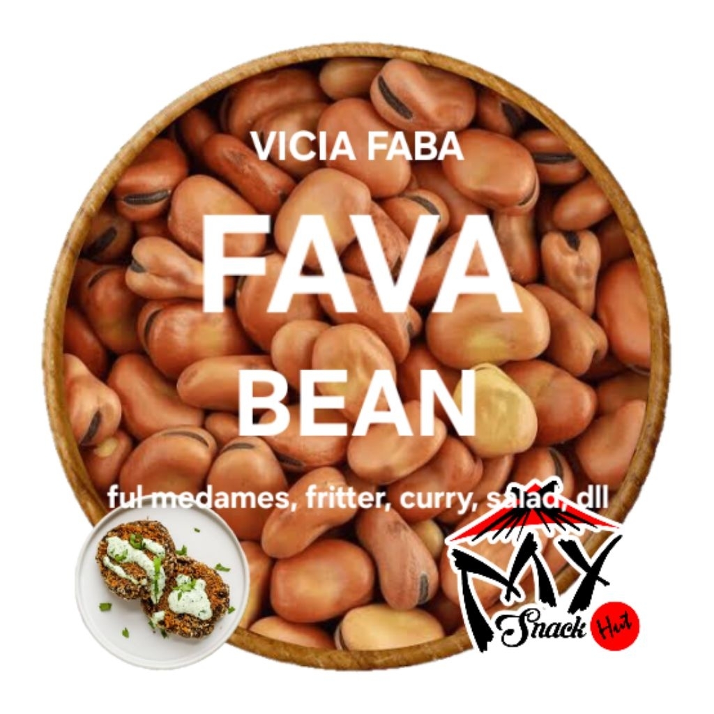 

KACANG FAVA 1KG FABA BEAN FUL MEDAMES FRITTER CURRY SALAD KARA KORO ONCET DIENG BROAD HABA BAQELLA