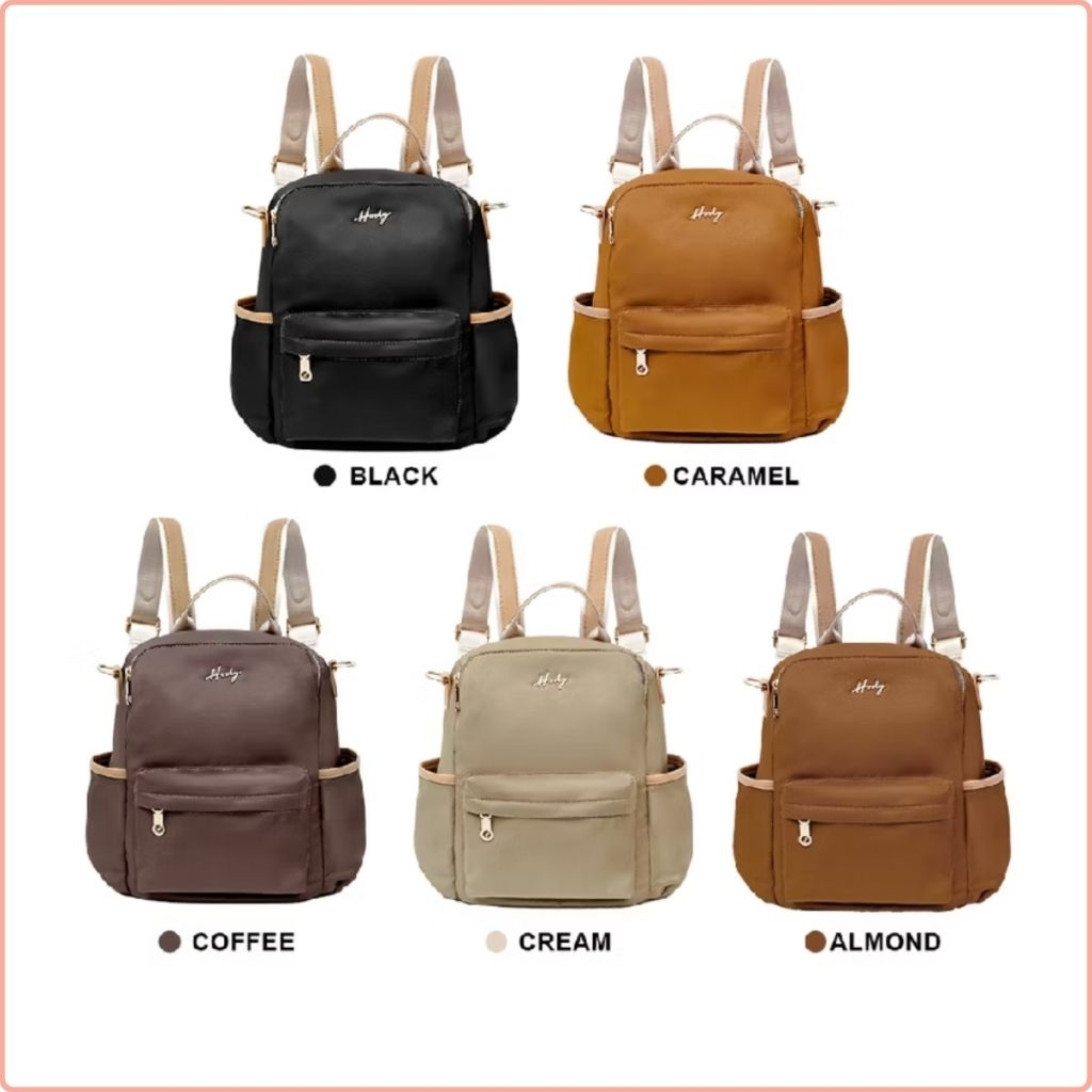 Hody Namira Ransel Shiena Backpack Bag Garansi Original - Tas Wanita 2in1 Slingbag Shoulderbag
