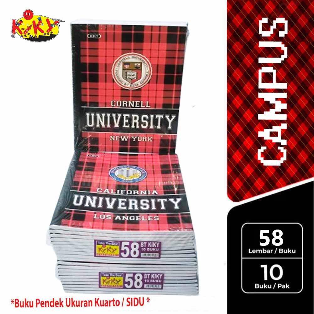 

Buku Diktat Kuliah Kecil Kiky 58 Lembar Buku Tulis Diktat 1 pak isi 10 pcs Grosir Murah Buku Tulis Campus 58 Lembar Kiky (10pc) / 1 Pack Buku Tulis CAMPUS Pendek 38 Lembar Isi 10 Pcs Take The Best Buku KIKY University Cambridge California Isi 58 Lembar
