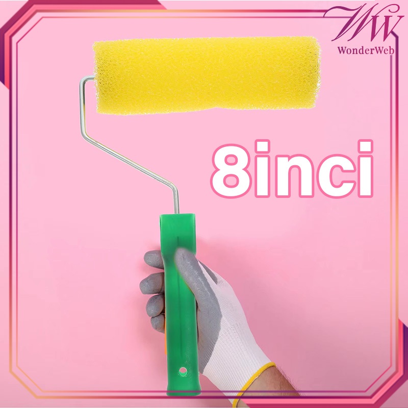 20cm Roll Motif Cat Dinding Roll Kuas Cat Dinding Kuas Roll Cat Tekstur Rol Cat Tembok Roll Motif Ca