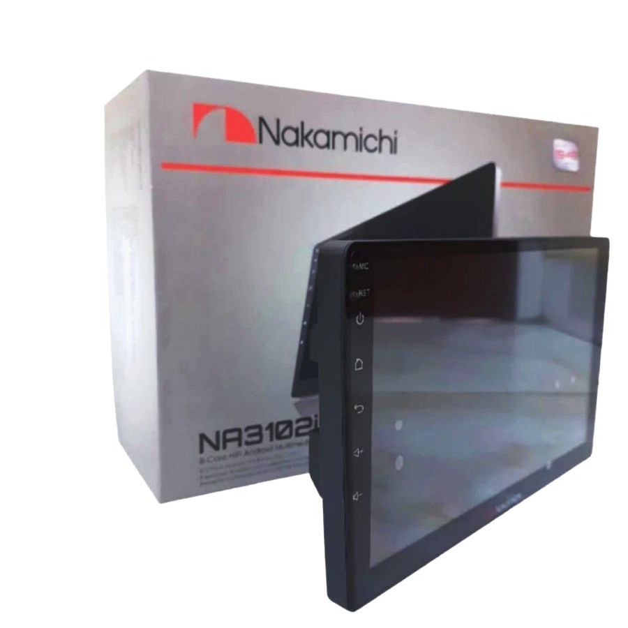 Nakamichi Ultimate MK2 layar 9" inch 4/64 MKII NA-3102i Head Unit Double Din QLED 2000x1200P wired w