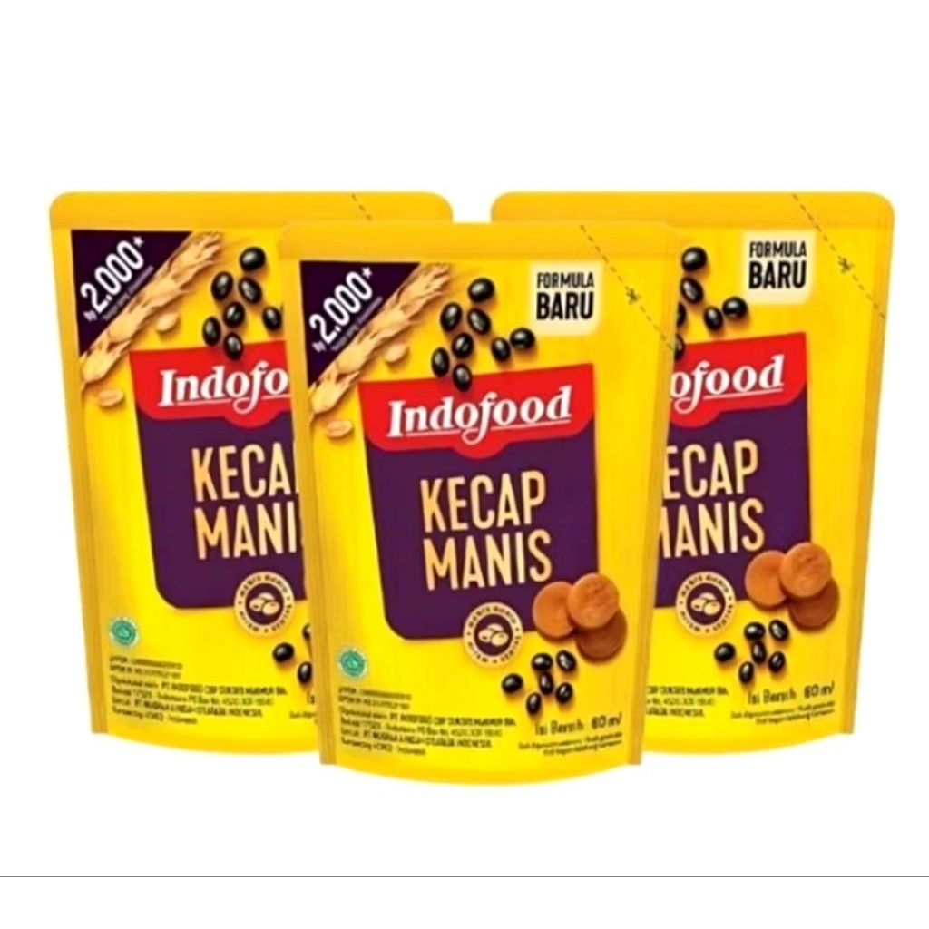 

Kecap Manis Indofood 77gr 1Karton isi 72pcs