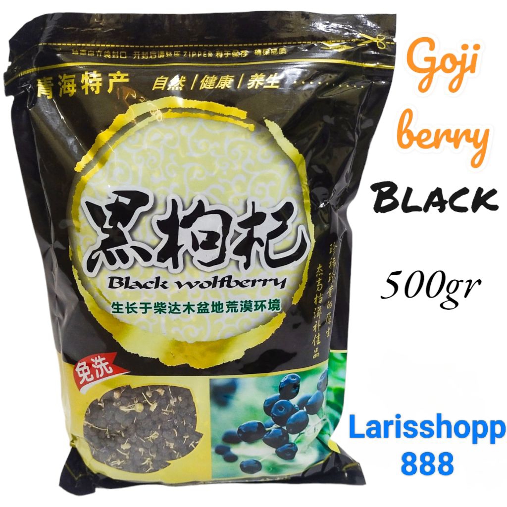 

black wolfberry 500gr / goji berry hitam / Kici Hitam berry LS