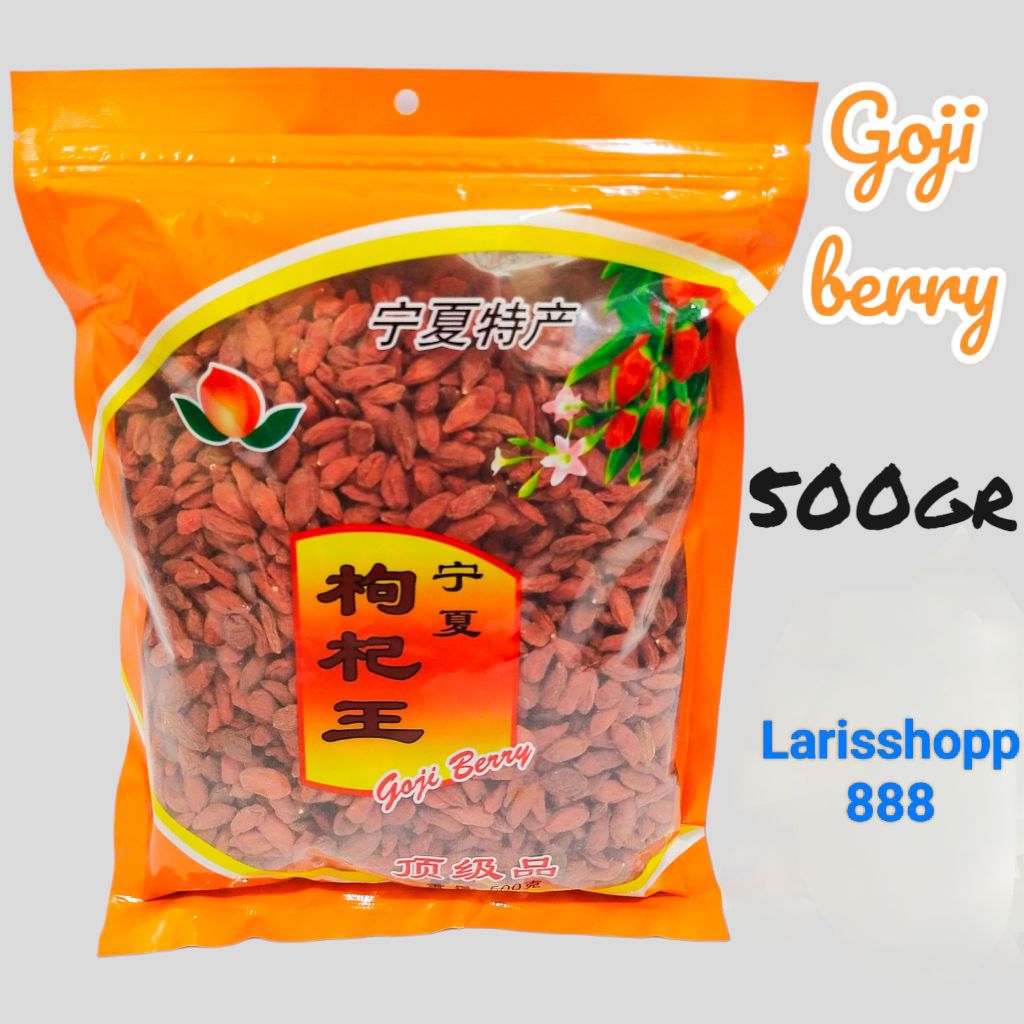 

goji berry 500gram / kice / kitchi / koki / gojiberry premium repack import ls