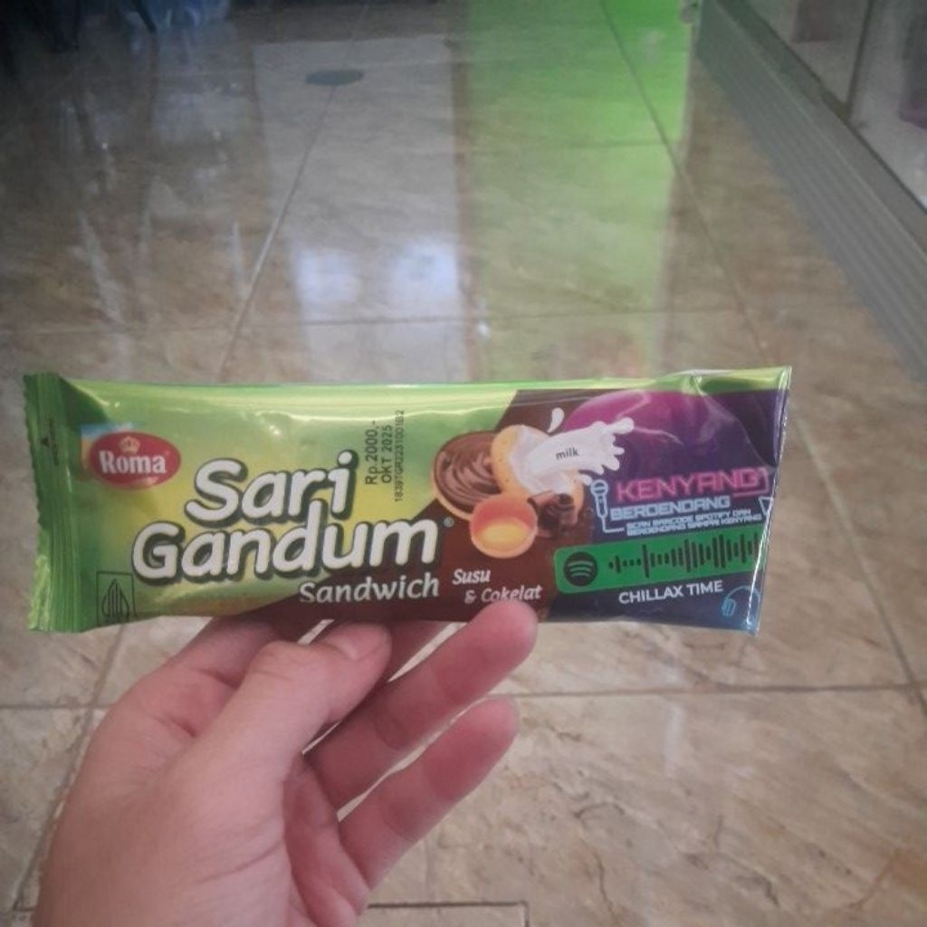

BISKUIT ROMA SARI GANDUM SANDWICH SUSU & COKELAT