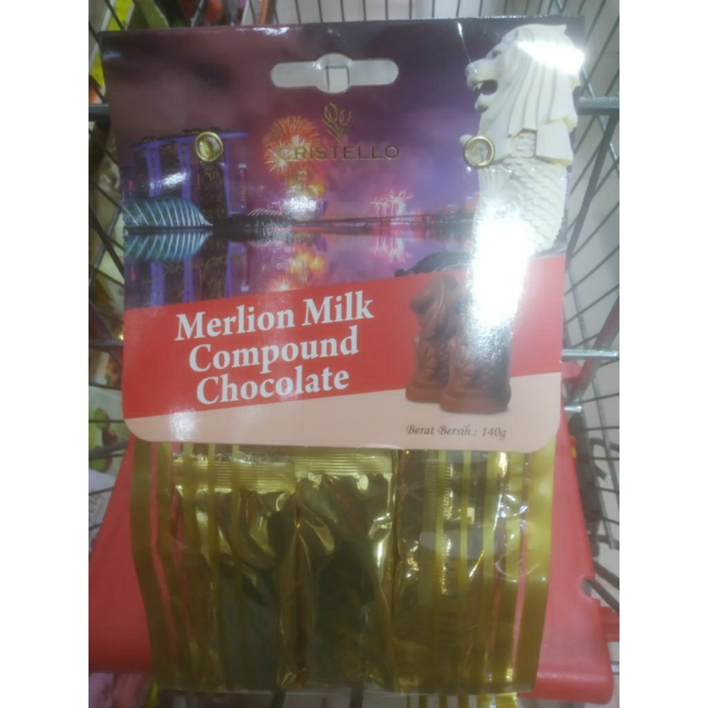 

Cristello Merlion Milk Compound Chocolate 140 gr