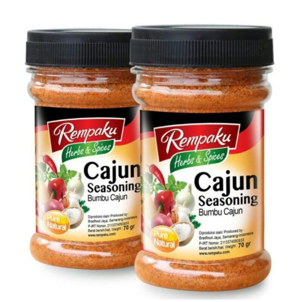 

Rempaku Cajun Seasoning Bumbu Cajun 70gr Halal