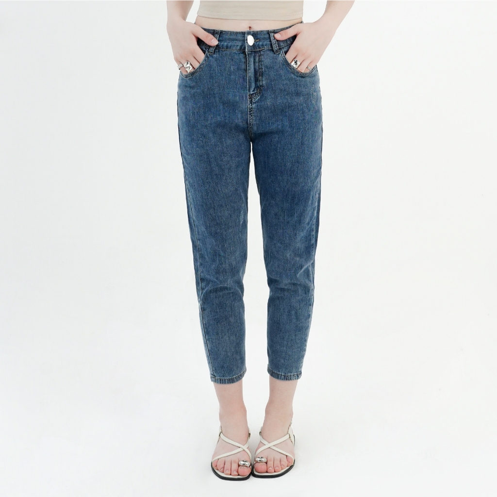 CELCIUS WOMAN Celana Denim Panjang I31000312C Biru