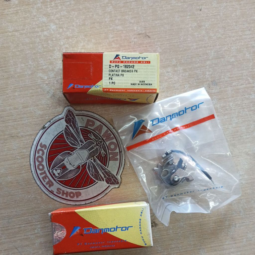 Platina Vespa PX Original DANMOTOR