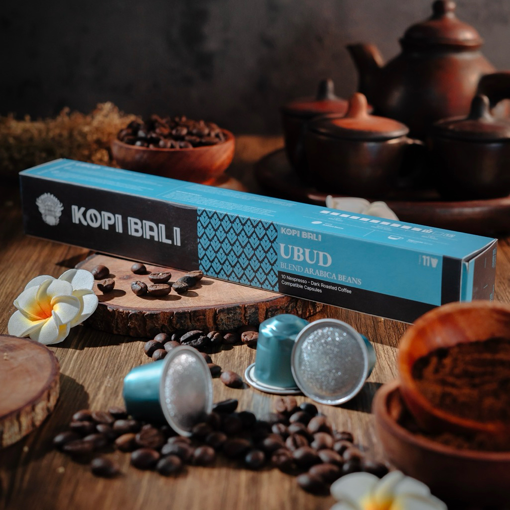 

KOPI BALI — Ubud Arabica Specialty Coffee Capsule Nespresso Machine Compatible / Kopi Kapsul Arabika