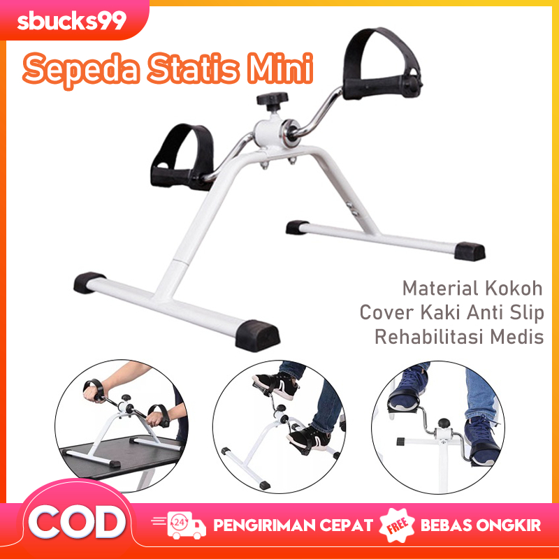 Sepeda Fitness Mini Alat Reabilitasi Kaki Sepeda Statis Sederhana dan Portabel Sepeda Statis Mini