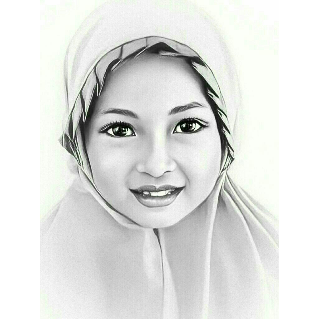 

lukis sketsa wajah ukuran A4 20cm x 30cm100%handmade bukan printing