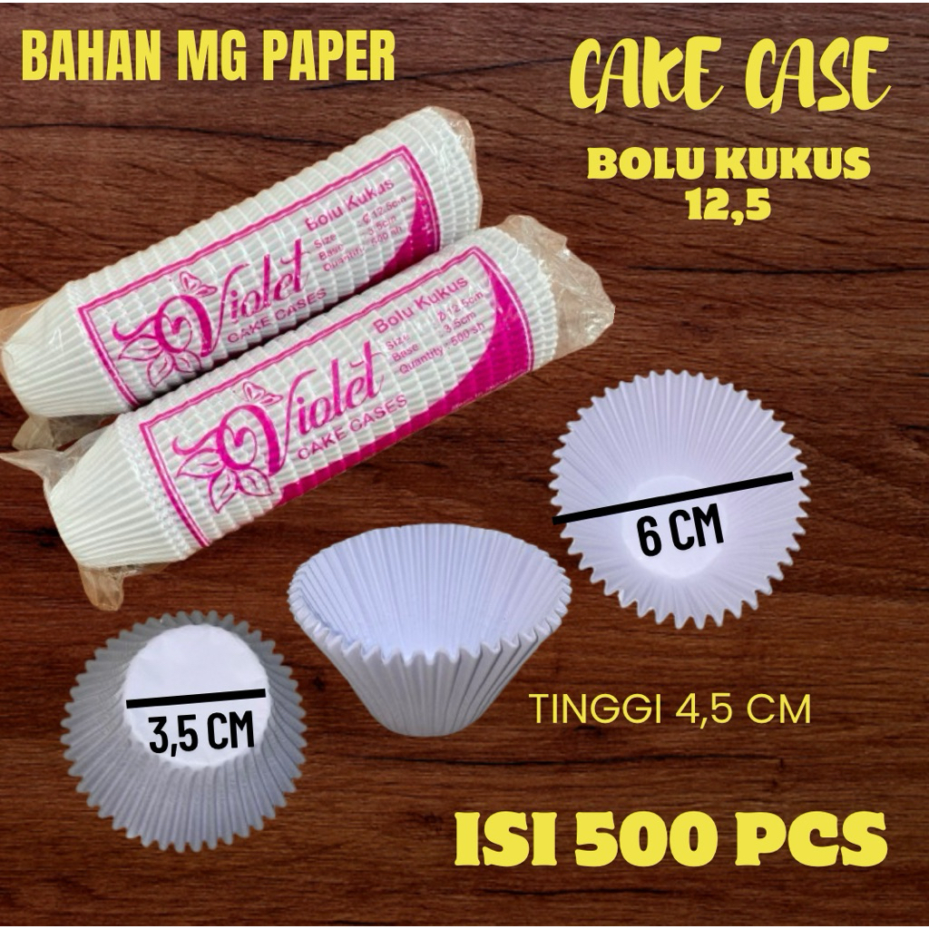 

Violet Cake Bolu Kukus Putih Polos Size 12,5 Cake kue bolu kukus