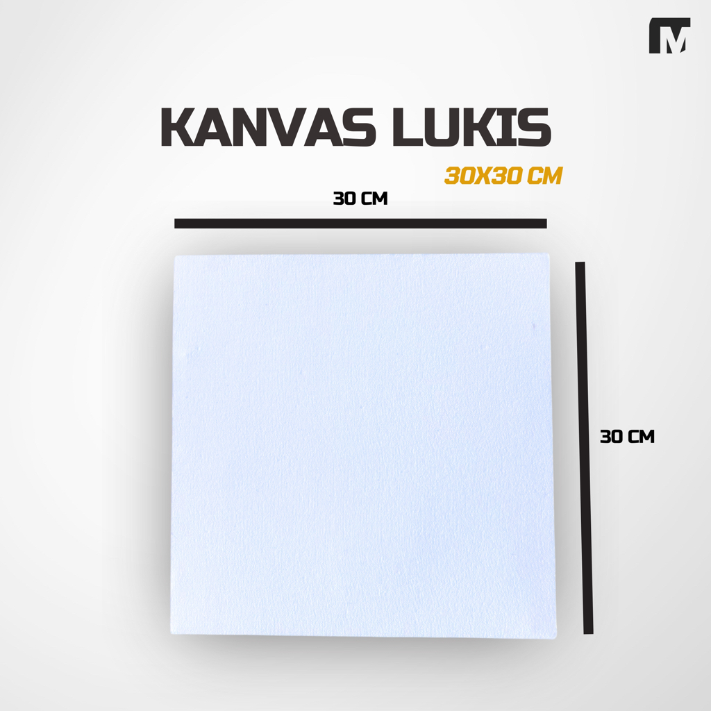 

Kanvas/canvas lukis murah ukuran 30x30cm