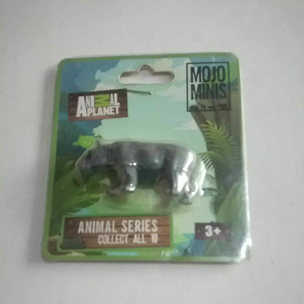 figur  hewan kuda nil mojo minis