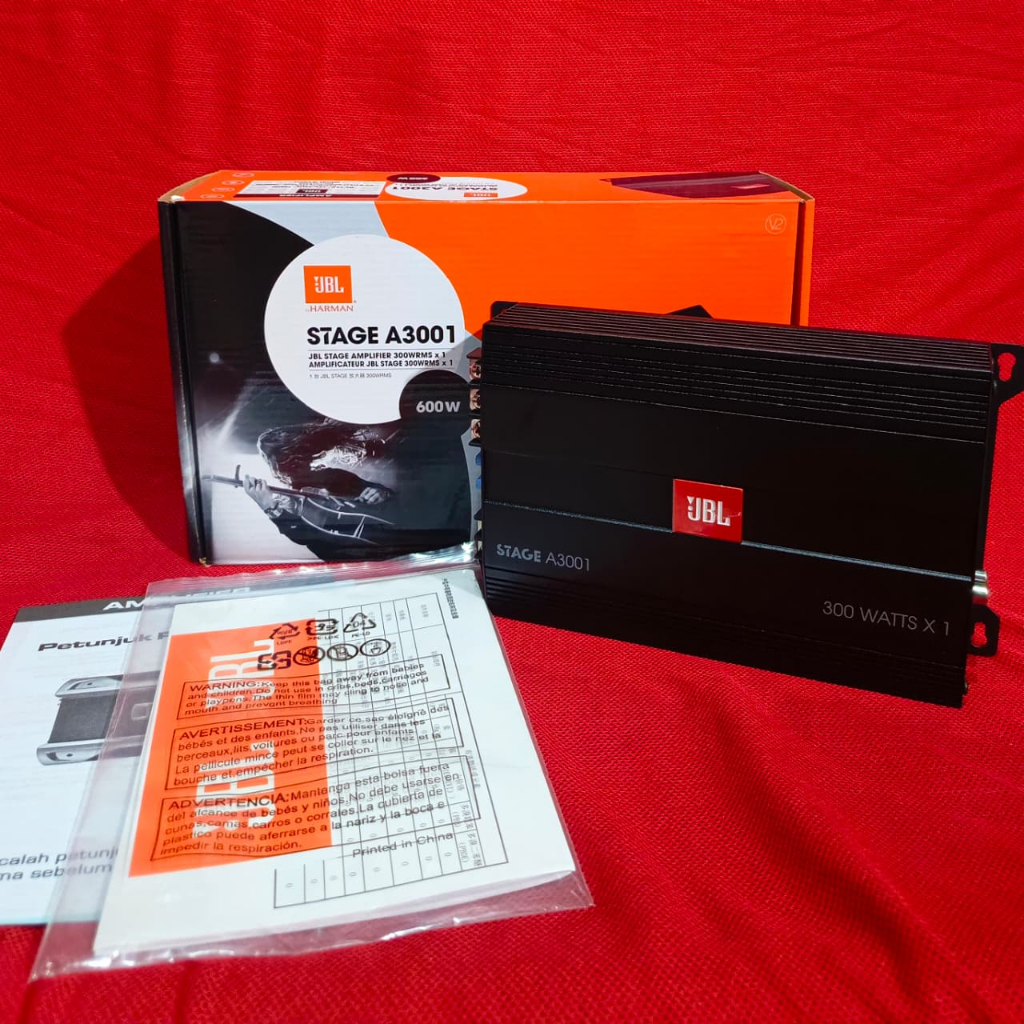 Monoblock JBL Stage A3001 - Monoblock Car Amplifier JBL Original