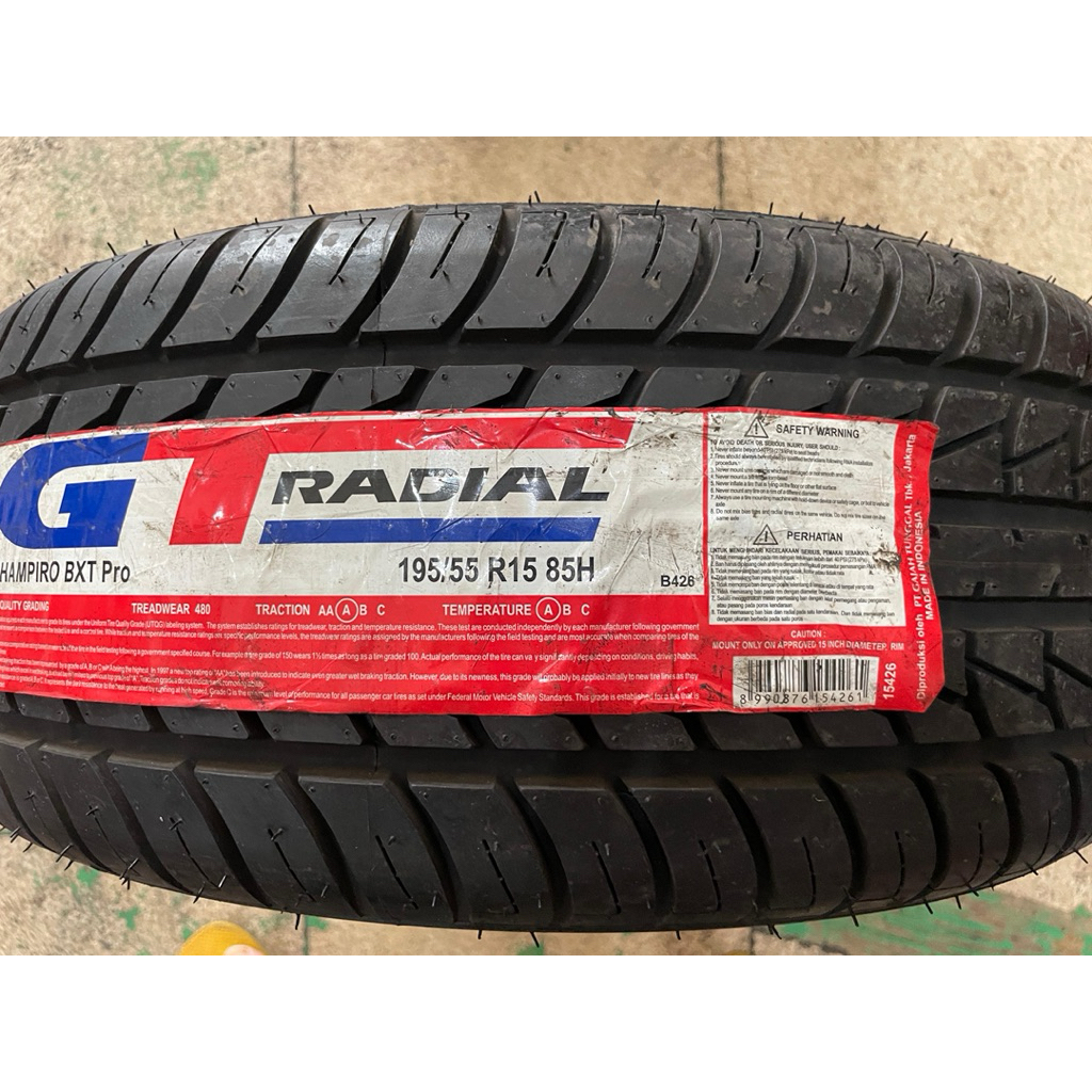 Ban GT Radial BXT Pro 195/55 R15 (2020)