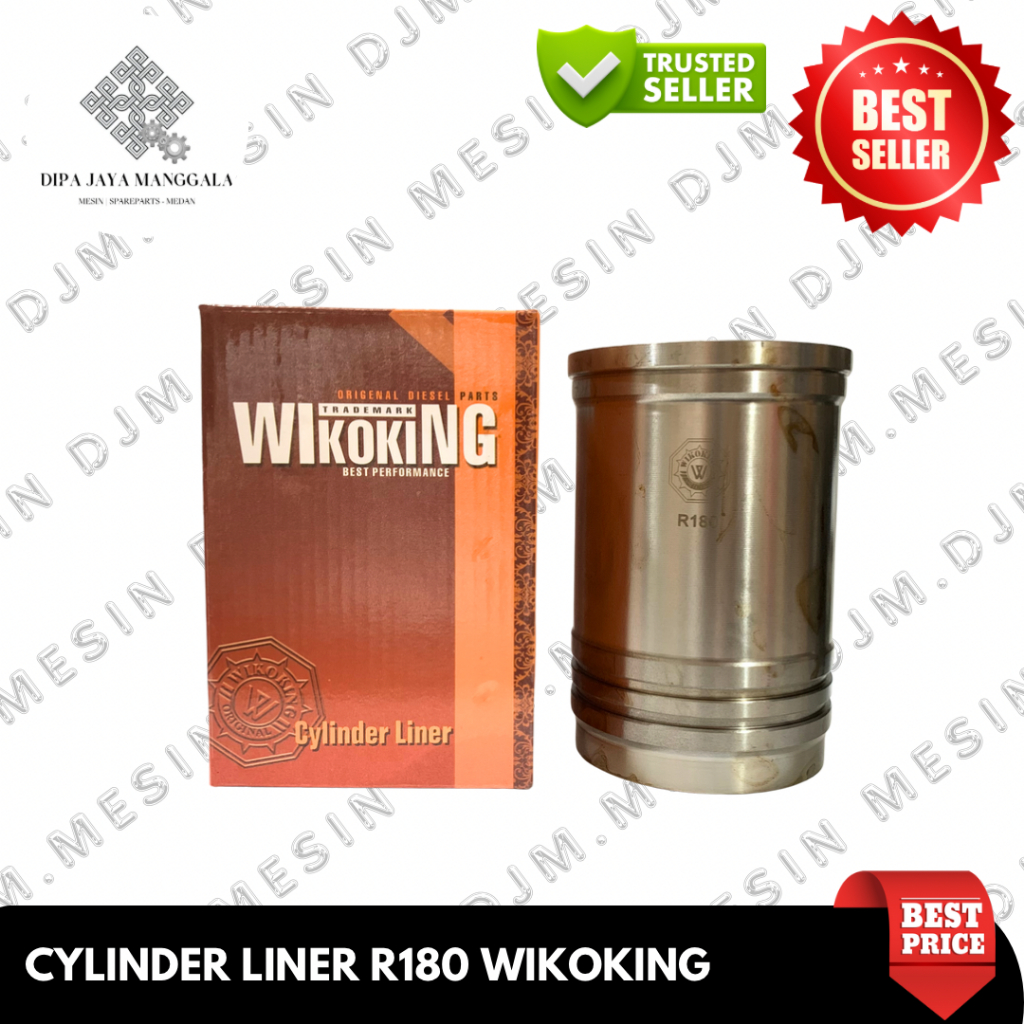 R180 Cylinder liner R180 Cylinder Liner Boring Poring Botolan mesin dongfeng 8PK  WIKOKING WK
