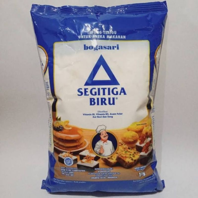 

Tepung Segitiga Biru Premium 1kg