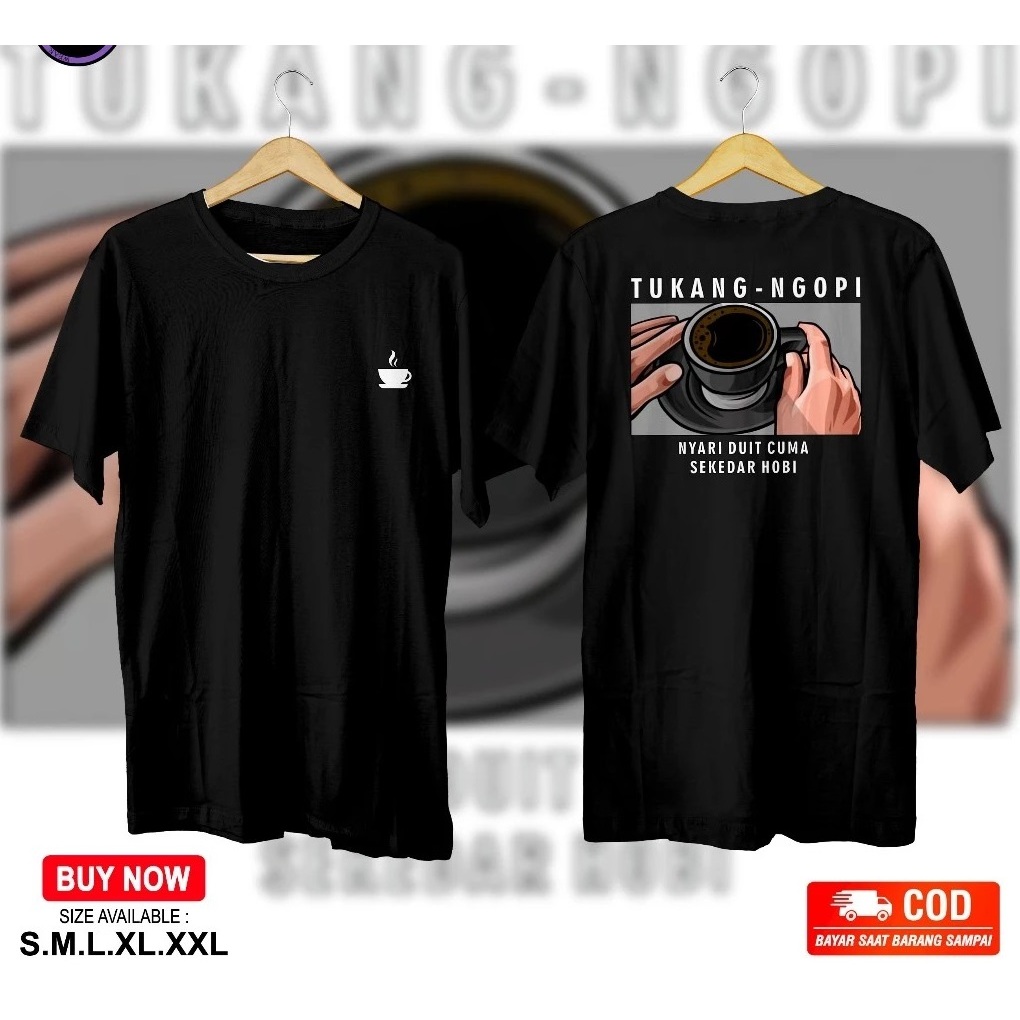 KAOS  TUKANG NGOPI KAOS DISTRO TUKANG NGOPI KAOS PRIA WANITA