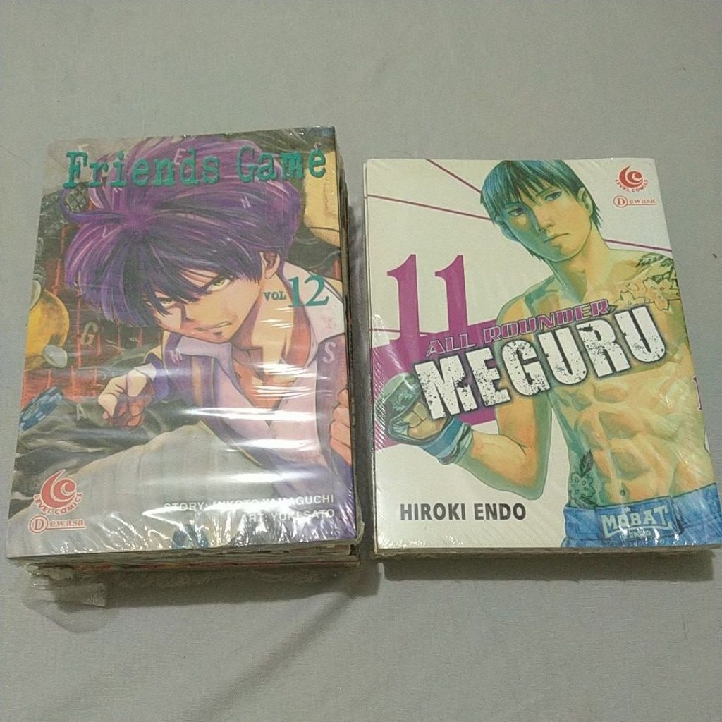 Level Comic Dewasa All Rounder Meguru Hiroki Endo dan Komik Friends Game Mikoto YamaGuchi