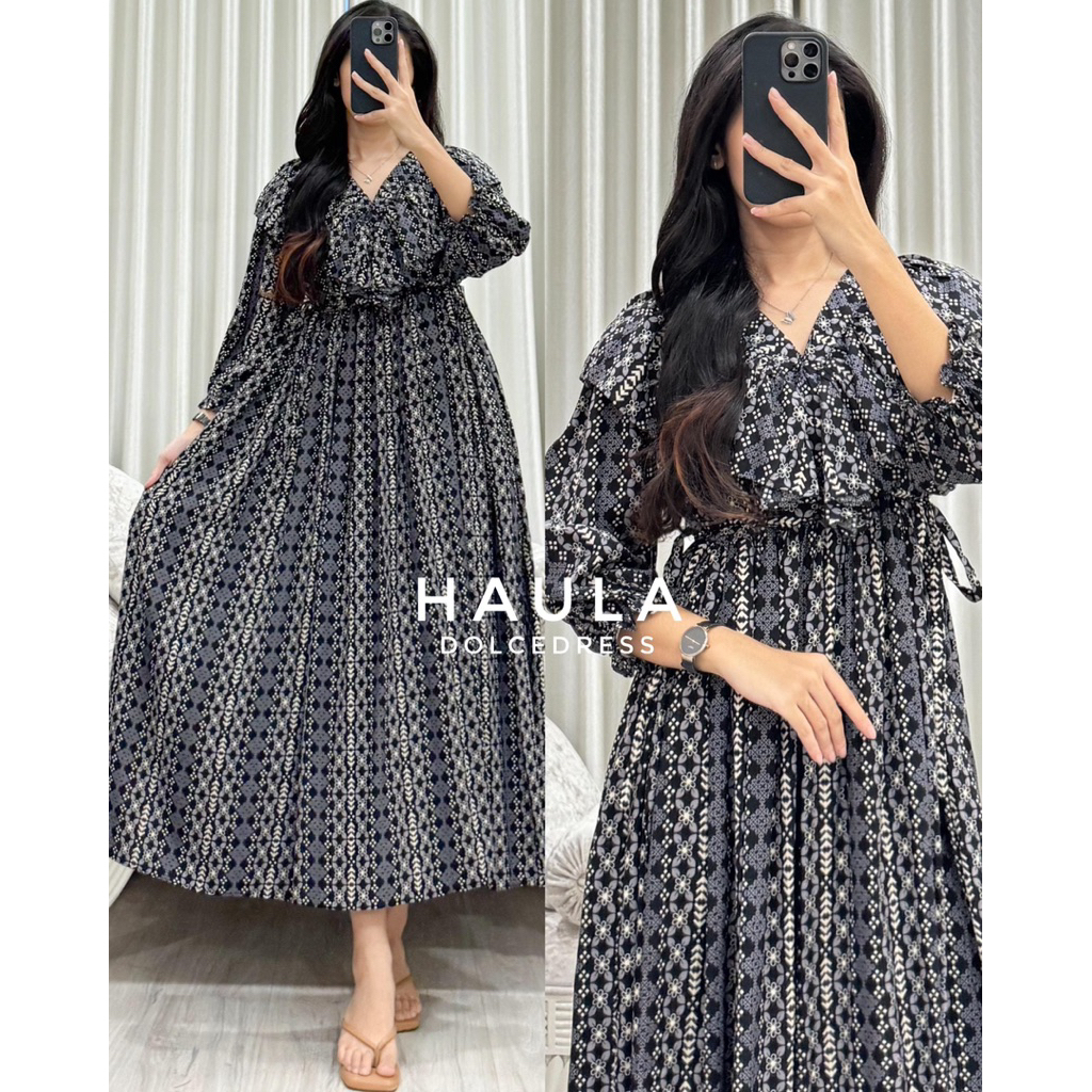 Daster Arab Dolce HAULA Dress Rayon By Dolce