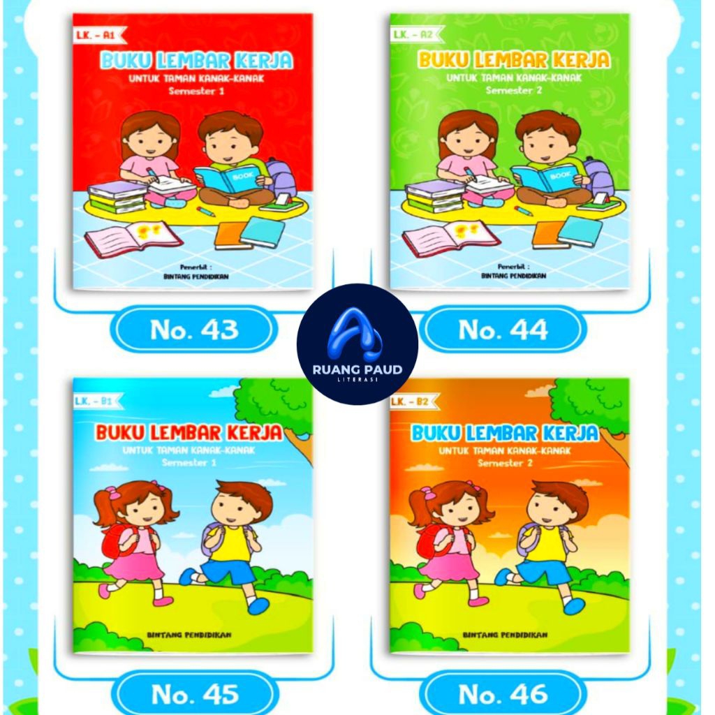Buku Lembar Kerja Siswa TK Paud