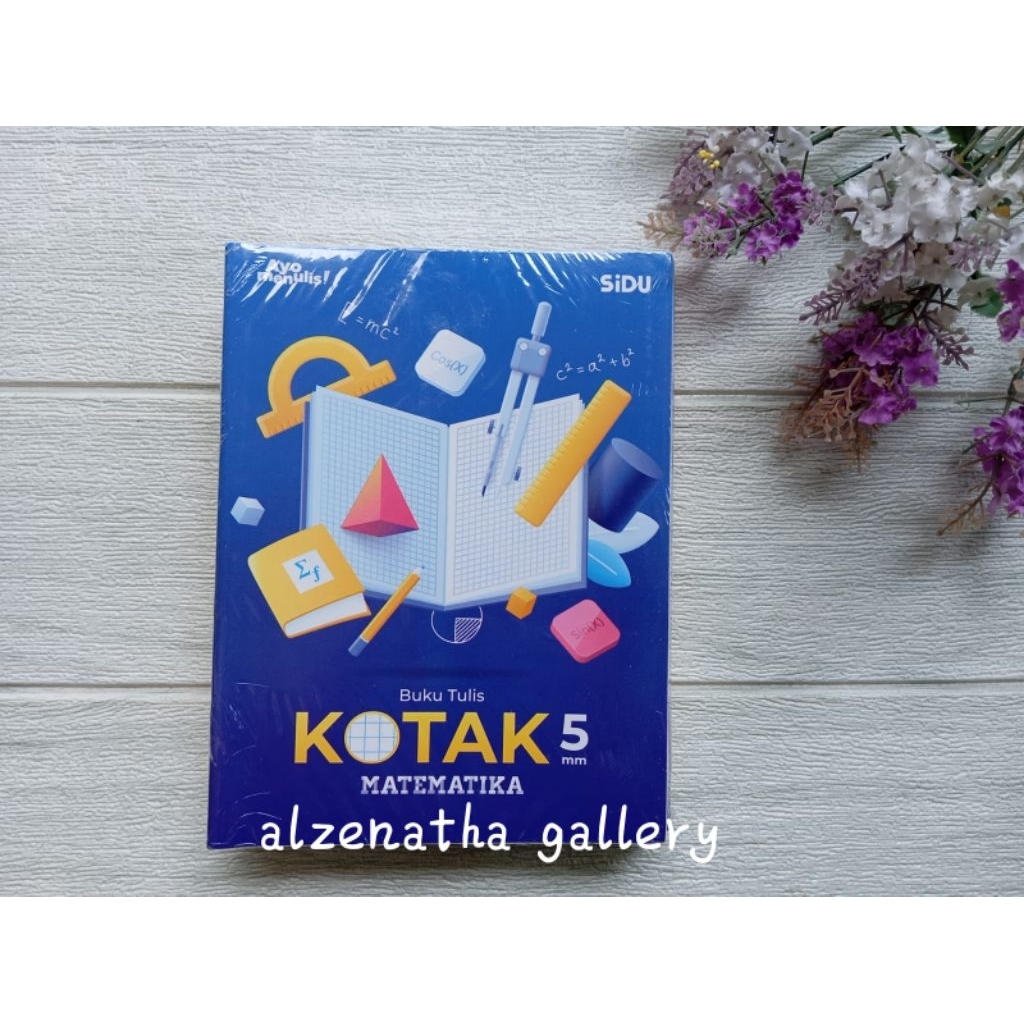 

SIDU Buku Tulis Kotak Kotak Matematika 38 Lembar