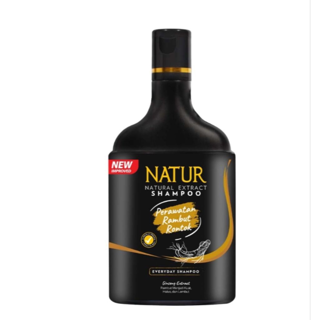 Natur Sampo Perawatan Rambut Rontok Ginseng Extract 270 ml 