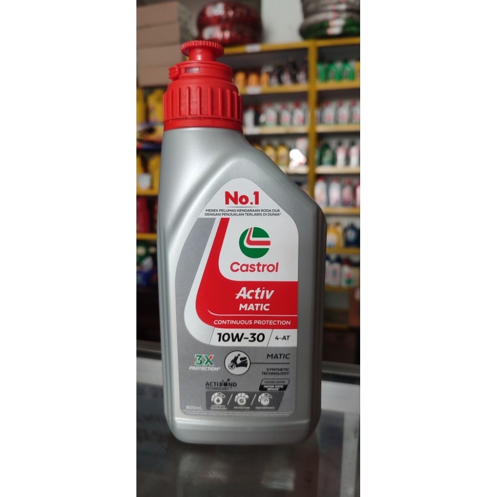 Oli Castrol matic 10w-30 4T oli motor matic
