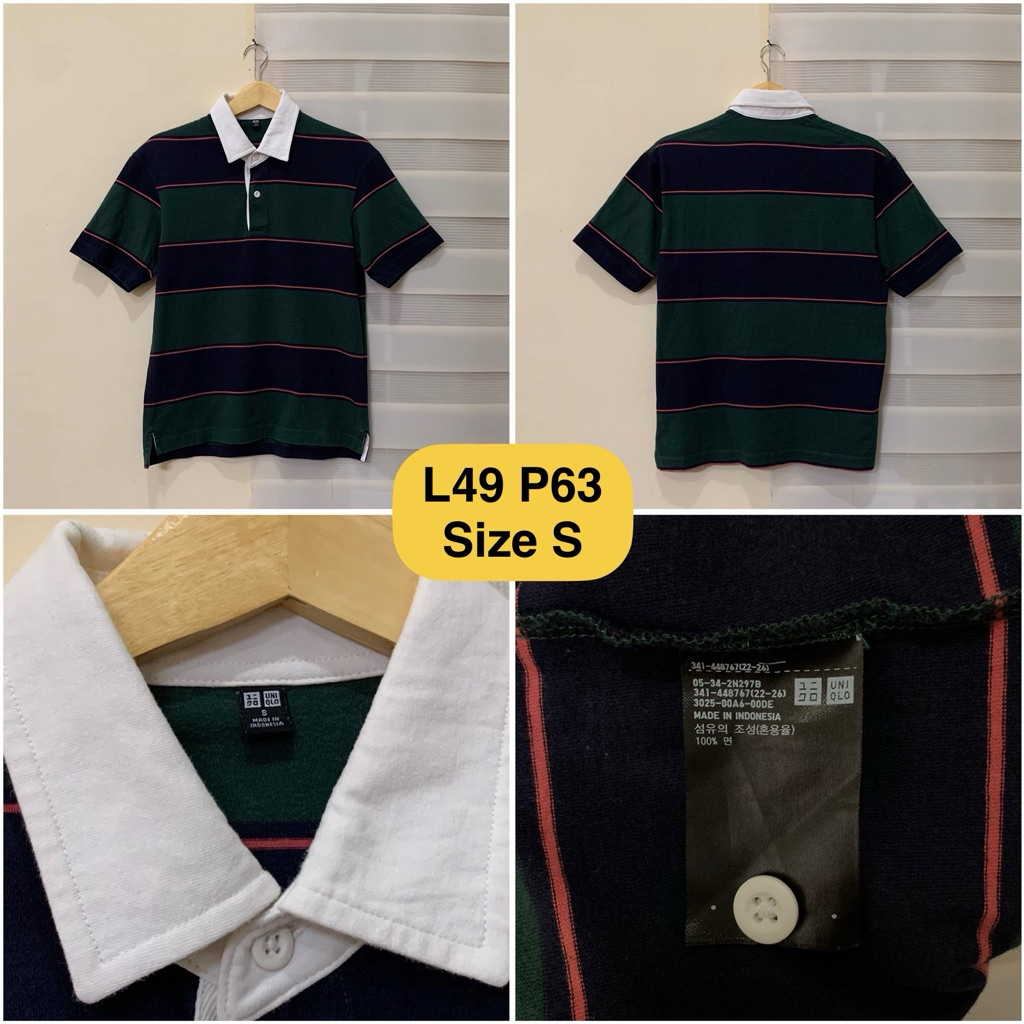Poloshirt Uniqlo Rugger Original