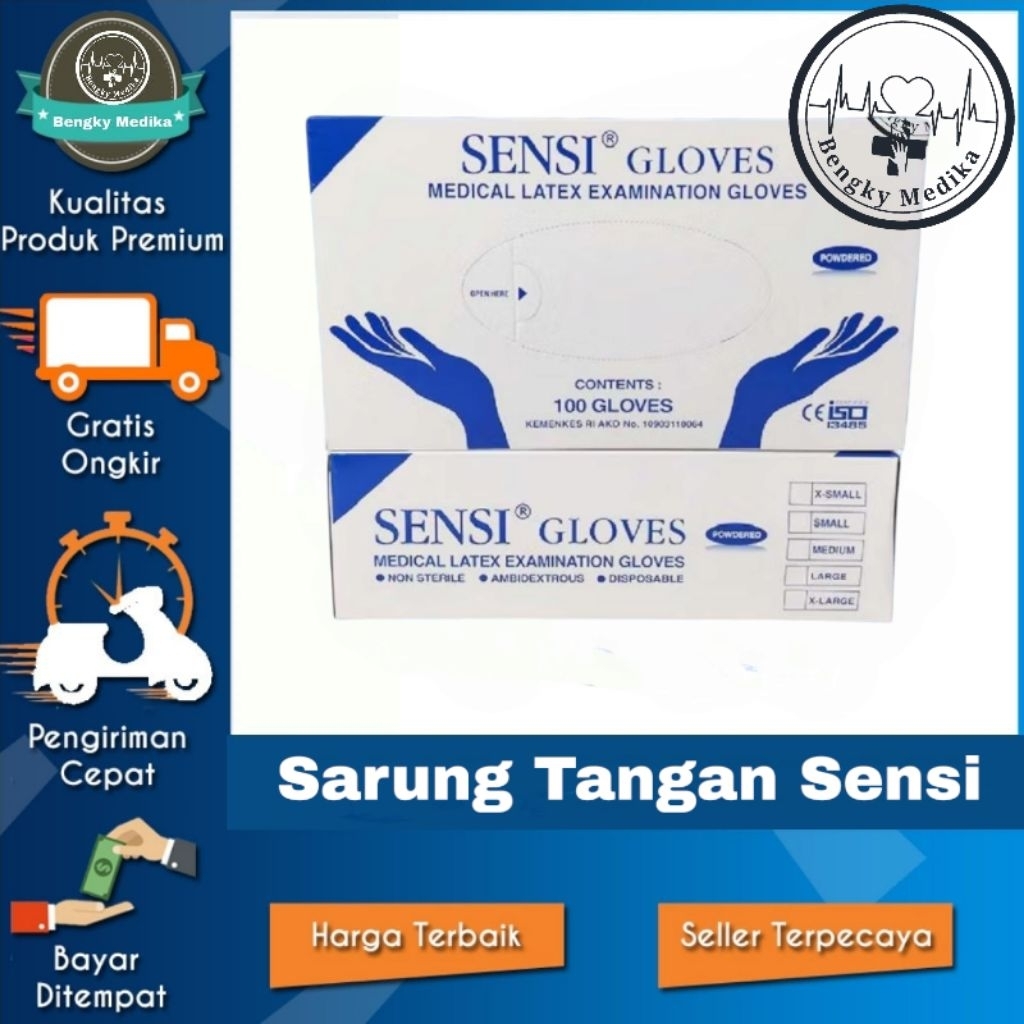 Sarung Tangan Sensi   Sarung Tangan Powder Sensi
