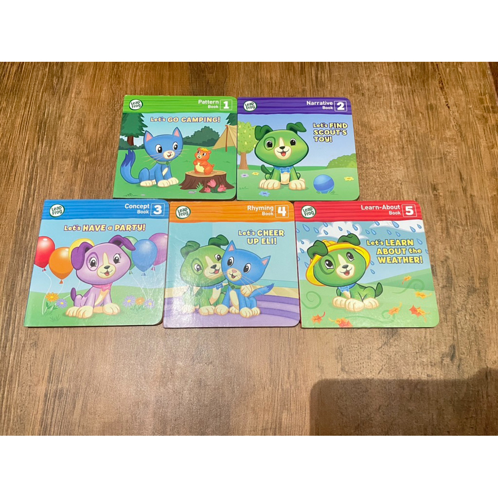 BOARDBOOK 1 SET BUKU CERITA LEAPFROG PRELOVED