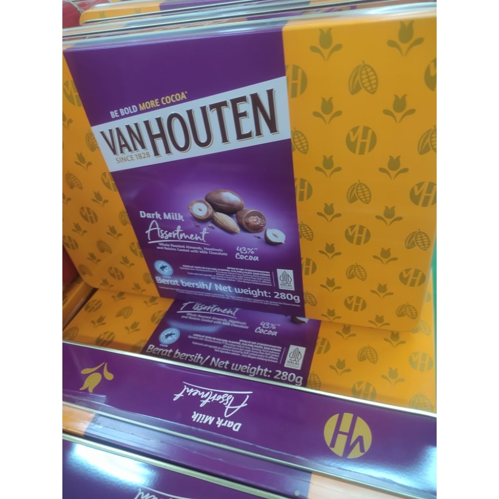 

coklat vanhoten kaleng 280 gram