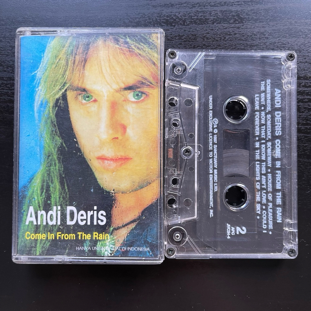 Kaset Pita - Andi Deris - Come In From The Rain