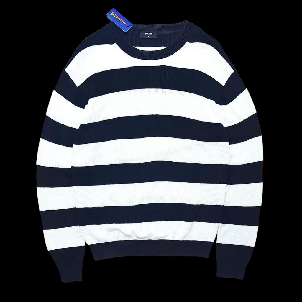 PolHam 2Tone Black White Knitwear