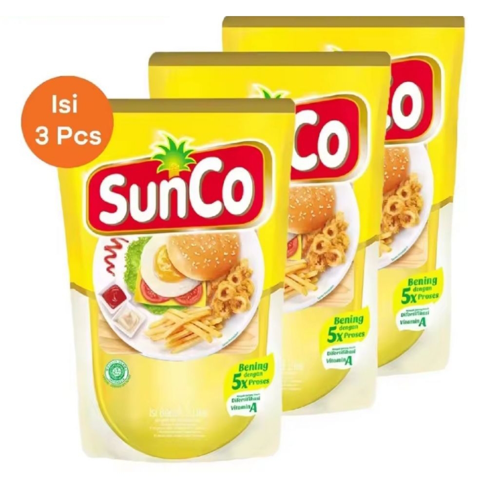 

paket murah minyak goreng sunco 2L isi 3