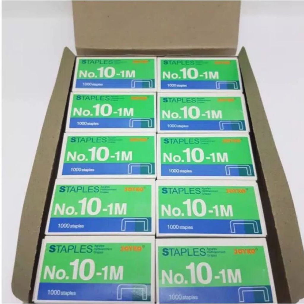 

Baru Isi Staples Joyko (1 Pack 20 Kotak)