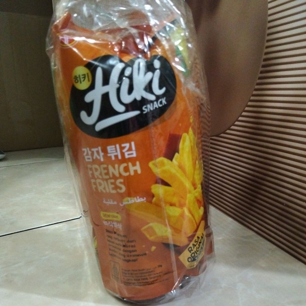 

Hiki Snack French Fries 20gr / pack ( isi 10)
