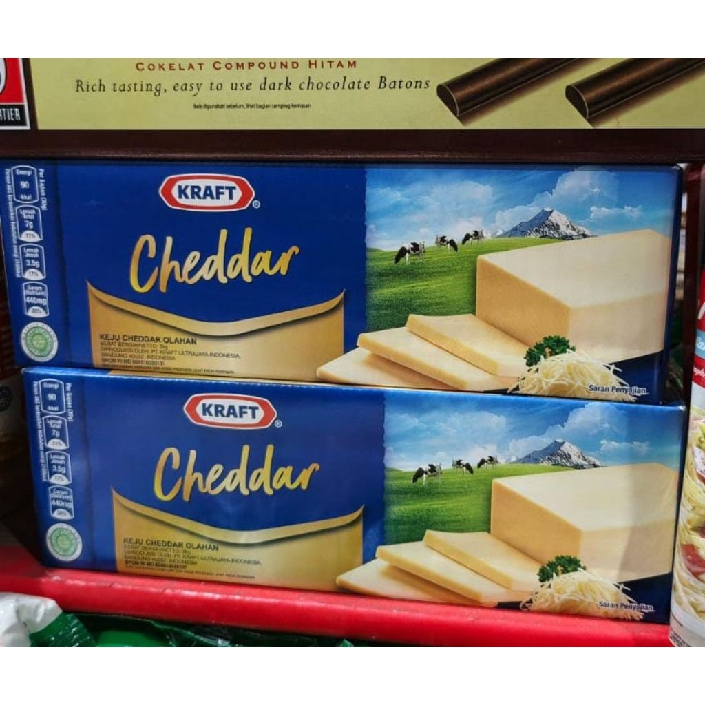 

keju cheddar kraft kemasan 2kg