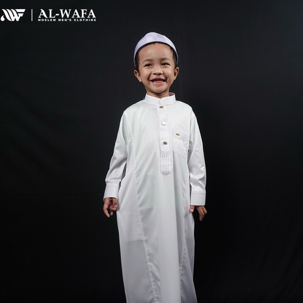 Al-Wafa Gamis Putih Series Anak