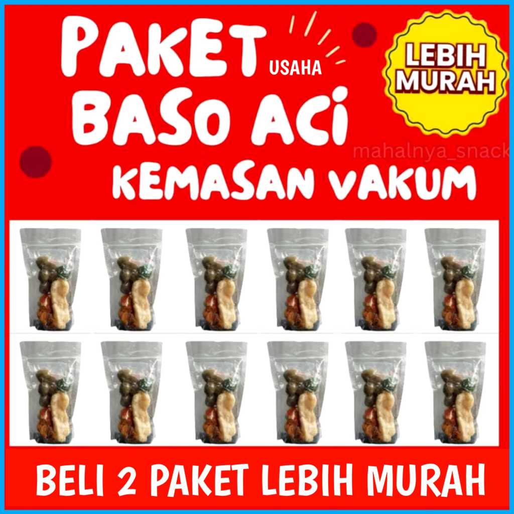 

Paket Hemat Baso Aci 12 Pcs Instan Enak Murah dan Nikmat