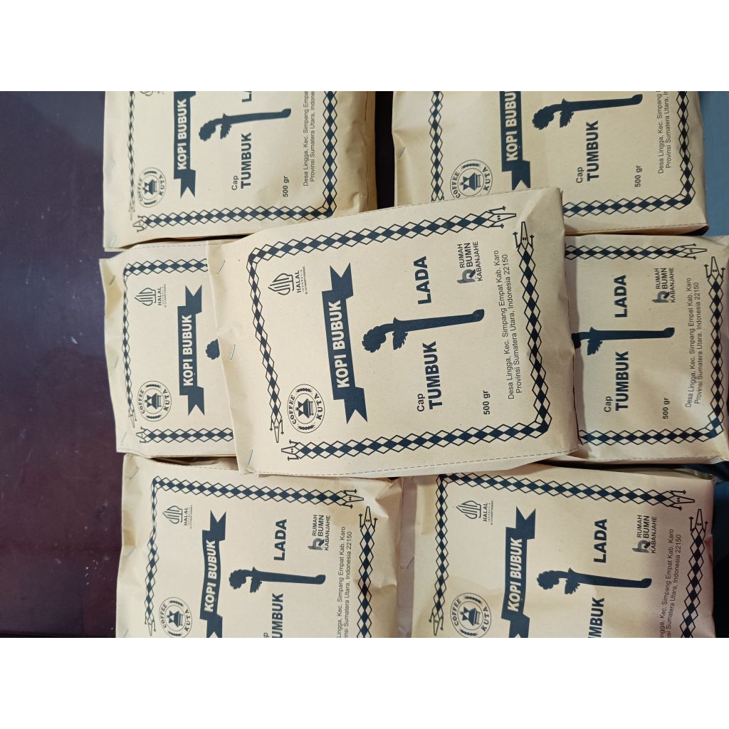 

kopi karo cap tumbuk lada 1 kg