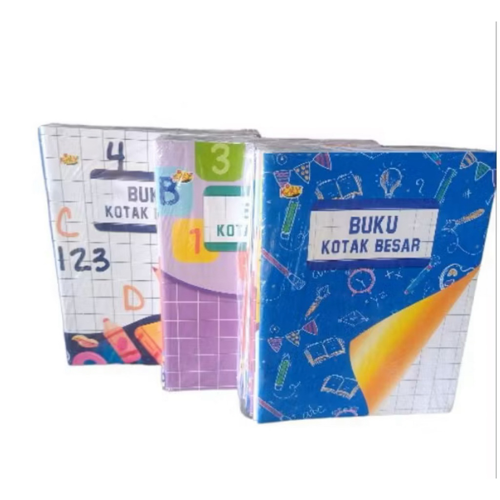

Buku Tulis KIKY Kotak Besar isi 38 Lembar (Harga : 1 Buku )
